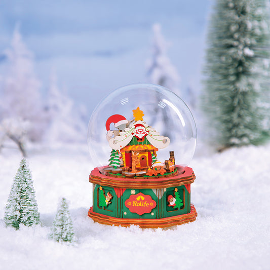 Rolife Christmas Town DIY Music Box AM046