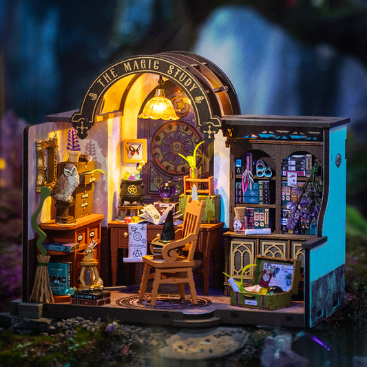 Rolife The Magic Study DIY Miniature House DG166