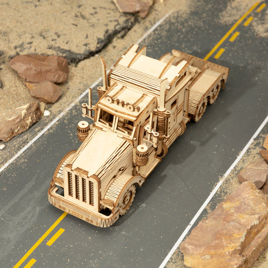 ROKR Heavy Truck Scale Model 3D Wooden Puzzle MC502