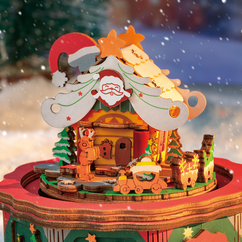 Rolife Christmas Town DIY Music Box AM046