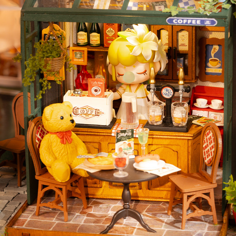 Rolife Tipsy Restaurant DIY Miniature House DG167