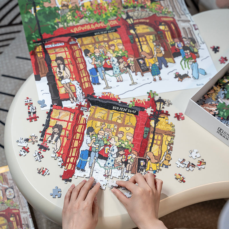 Rolife Welcome to Covent Garden 1000 Piece Jigsaw Puzzle PT006