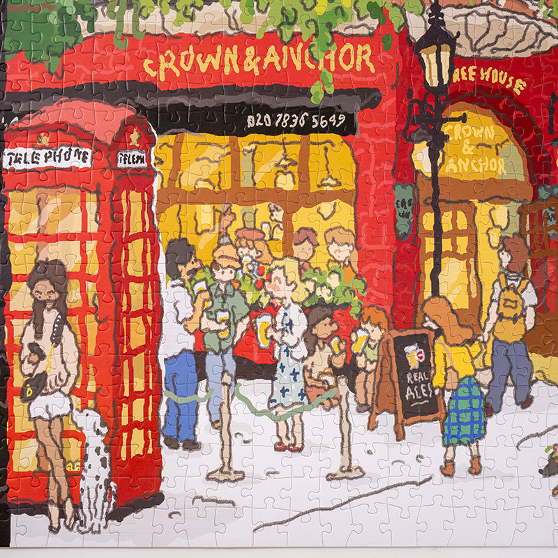 Rolife Welcome to Covent Garden 1000 Piece Jigsaw Puzzle PT006