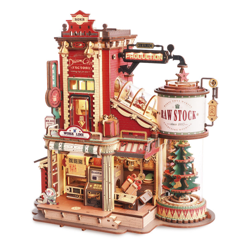 ROKR Dream Gift Factory Wooden Music Box