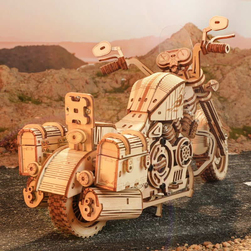 ROKR Cruiser Motorcycle LK504 3D Wooden Puzzle