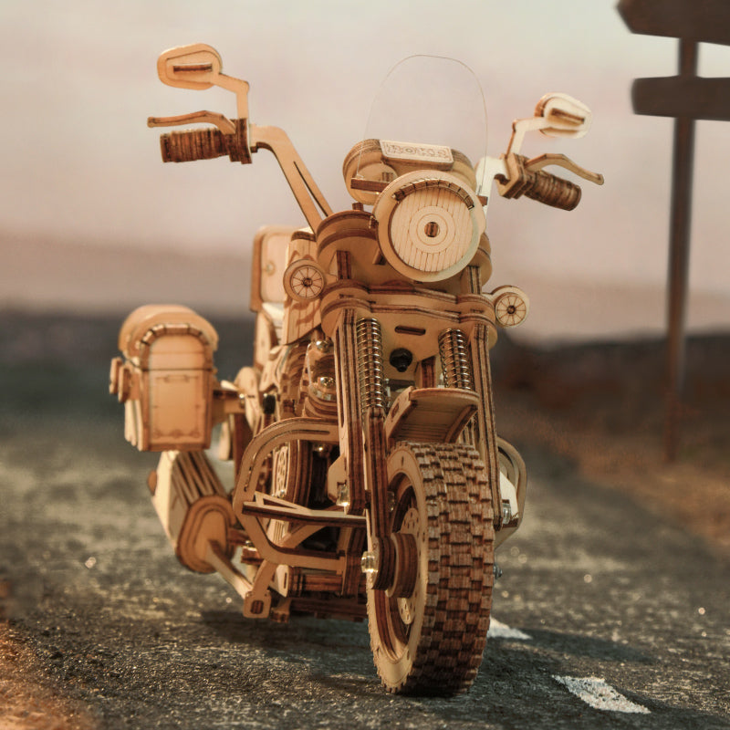 ROKR Cruiser Motorcycle LK504 3D Wooden Puzzle