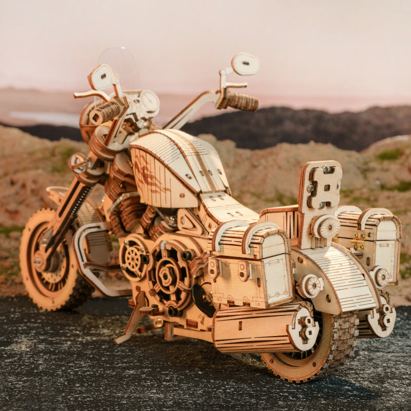 ROKR Cruiser Motorcycle LK504 3D Wooden Puzzle