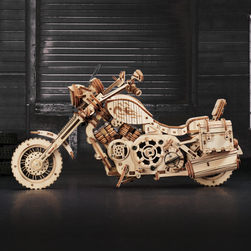 ROKR Cruiser Motorcycle LK504 3D Wooden Puzzle