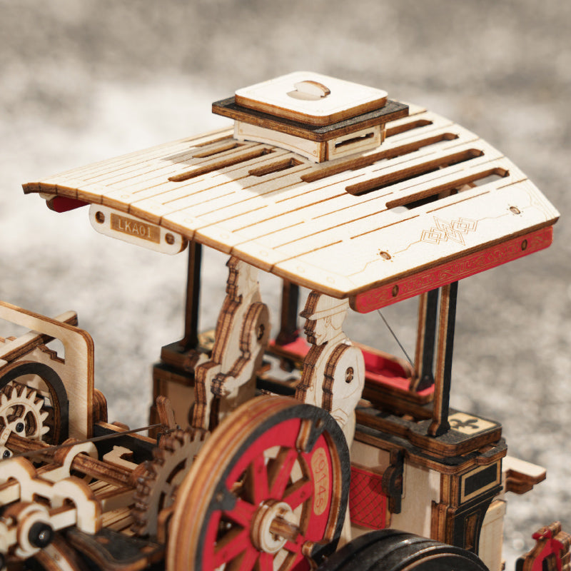 ROKR Steam Engine Mechanical 3D Wooden Puzzle LKA01