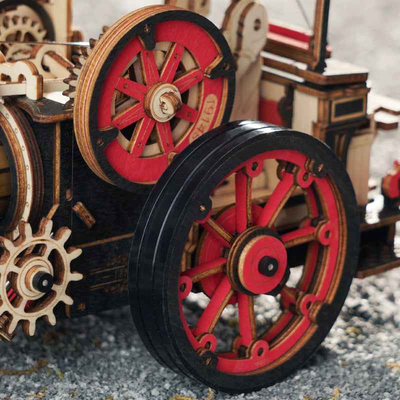 ROKR Steam Engine Mechanical 3D Wooden Puzzle LKA01