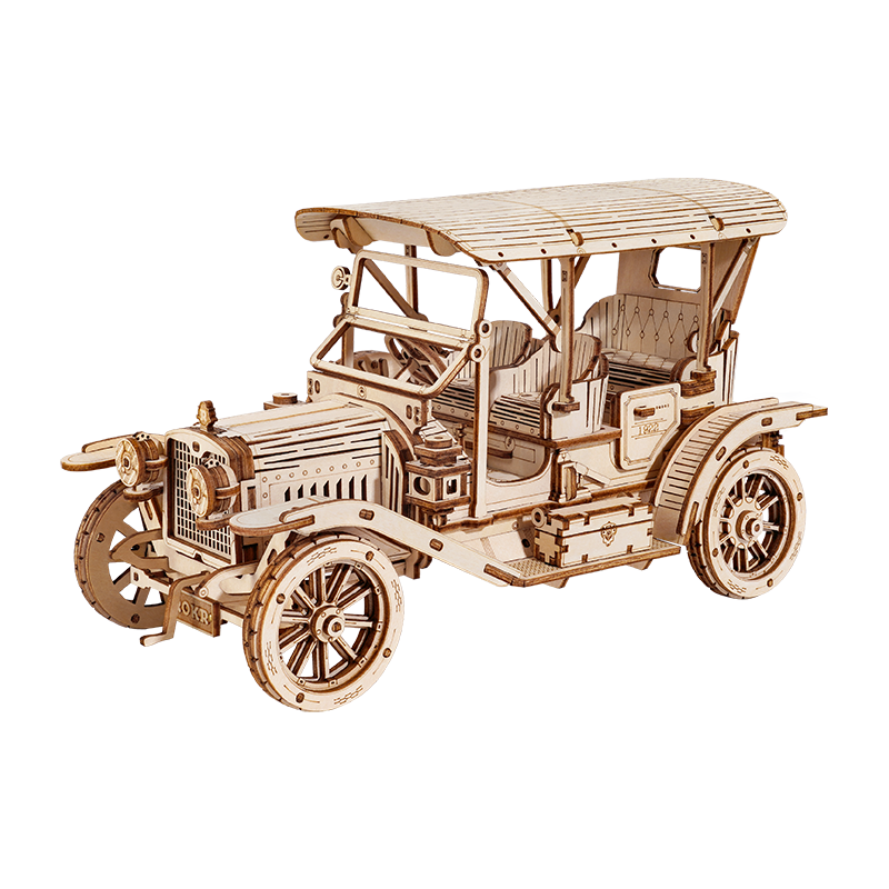 ROKR Vintage Car 3D Wooden Puzzle MC801